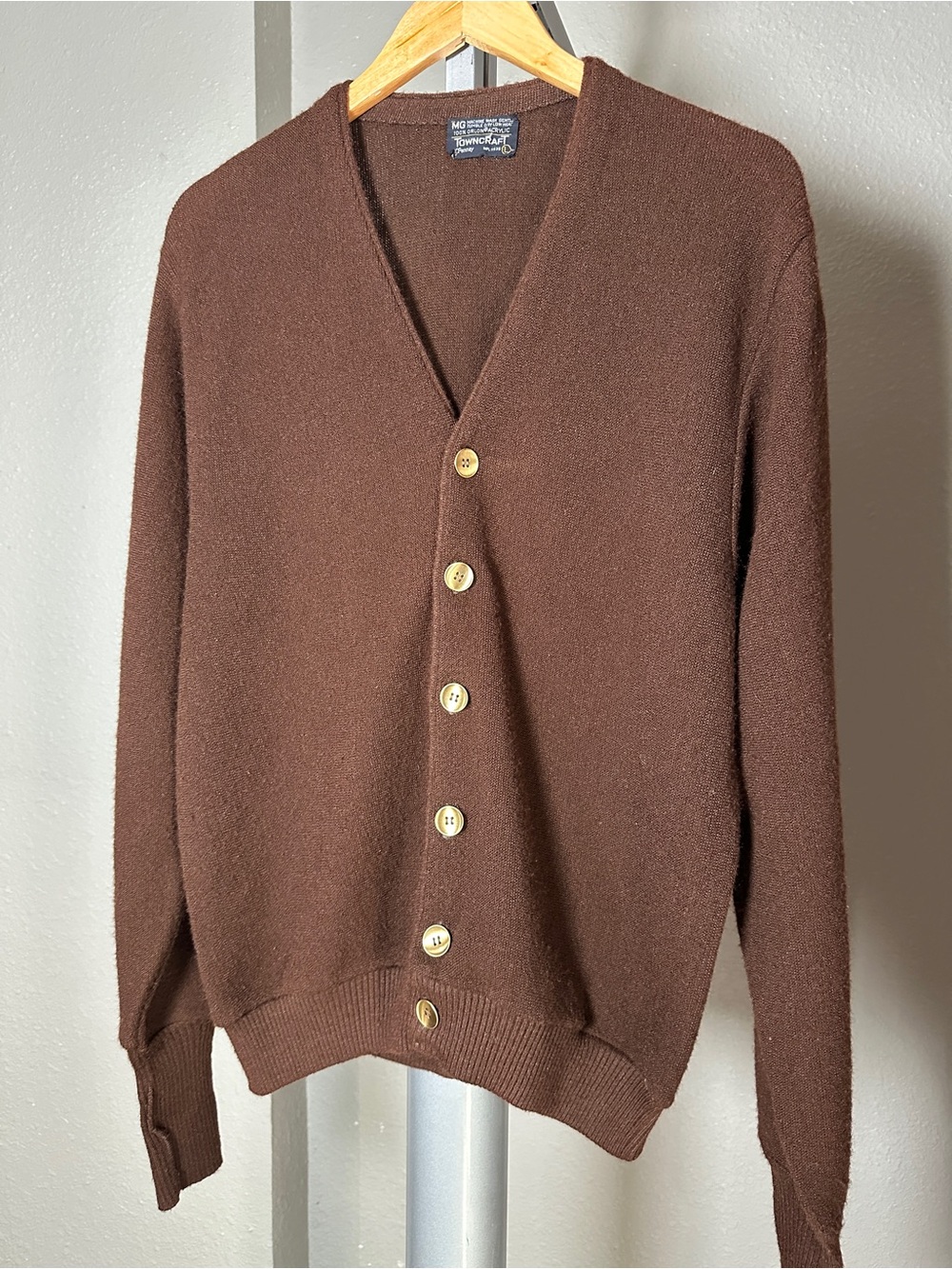 Towncraft Vintage Towncraft Orlon Acrylic Cardigan Vintage Orlon Acrylic Men's